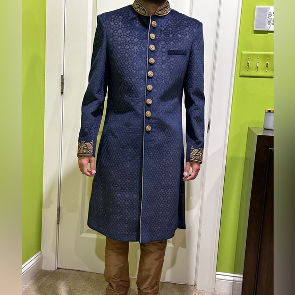 Mens Indian traditional jabho set - Picture 1 of 3